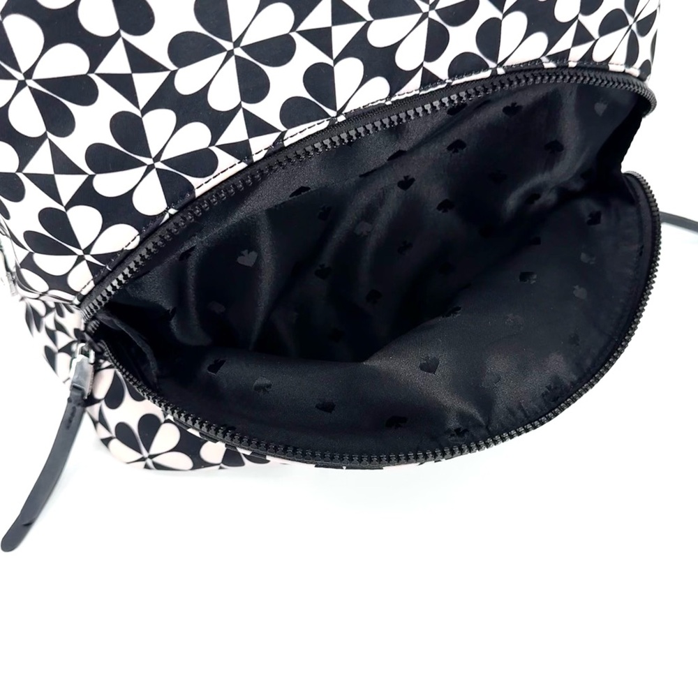 Kate Spade Karissa Clover/Spade Geo Nylon Large Backpack - Picture 7 of 14